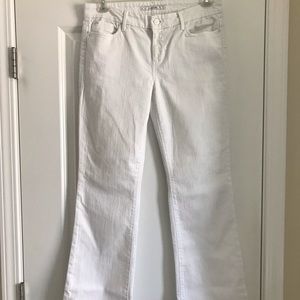 White Flare Leg Joe’s Jeans